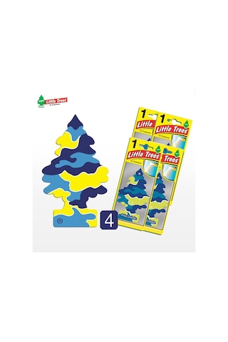 Little Trees Kağıt Koku Pina Colada 4 Adet Oto Kokusu