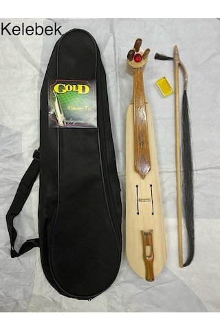 Kelebek Ağacı Karadeniz Kemençe Atkılı Yay+ 1 Takım Kemençe Teli + Reçine + Kılıf Dahildir