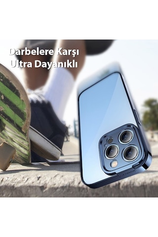 Baseus Glitter Apple Uyumlu iPhone 14 Pro Max Silikon Kilif + Ekran Koruyucu 560751361