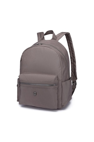 Nano Metalik Kumaş Kadın Sırt Çantası Smart Bags 3086 K.Gri