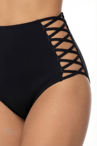 Penti Siyah High Fashion Bikini Altı