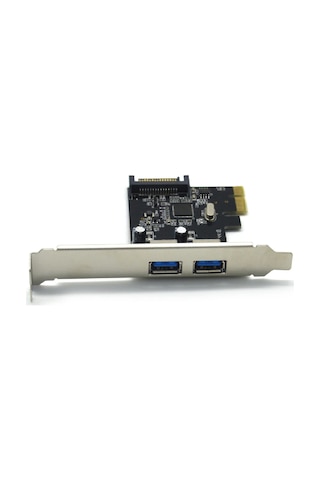 4459 Pci-e Express Usb 3.0 Hub 2 Port Molex Sata Çoklayıcı Kart