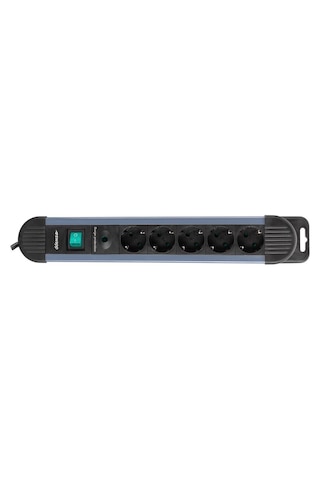S-link Spgks05 1.5m 3g1.5mm2 900 Joule 5li Akım Kor. Gri Priz Çoklayıcı 1.5 M