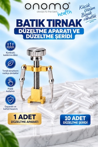 Onomo Health Batık Tırnak Düzeltici Batık Tırnak Çıkartıcı