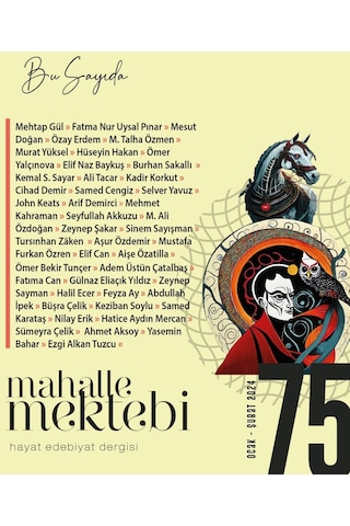 Mahalle Mektebi 75.sayı Ocak-şubat 2024