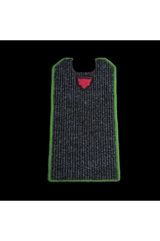 Elektrikli Scooter Aksesuar Koruyucu Paspas Onvo Rx-6 Rx-6 Rx6 Uyumlu Haki Kenar Kırmızı Kurt Amblemli Siyah