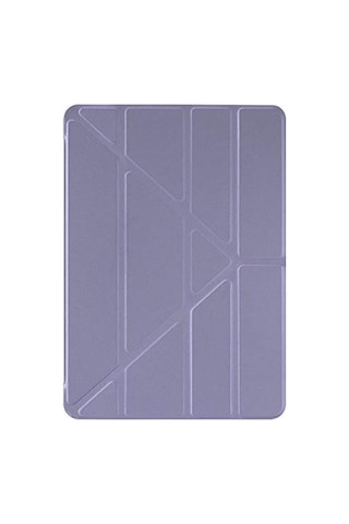Ayrex Apple İpad Pro 13 2024 Kılıf A2925-a2926 Origami Pencil Lila İpad Pro 13 2024 İle Uyumlu Kılıf - Lila