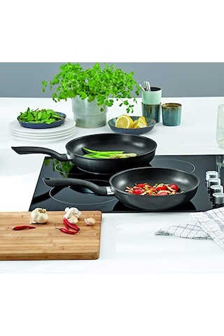 Ayrex Fissler Cenit 2 Parça Tava Seti 045-301-02-100 Or 0 , Yapışmaz Kaplamalı Alüminyum Tava - İndüksiyon Uyum Diğer