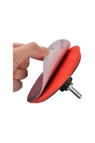 25 Adet Cırt Zımpara Spiral Avuç İçi Taşlama 115 mm Harman Paket