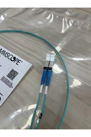 Fiber Optik Patch Cord Kablo Lc-lc Om4 Multi Mode 1m