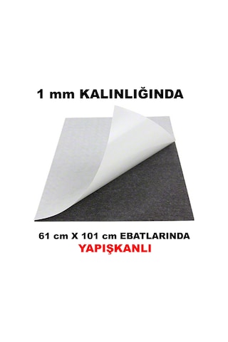 Tabaka Levha Miknatis, 1Mm Arkasi Yapişkanli Güçlü Foto Magnet