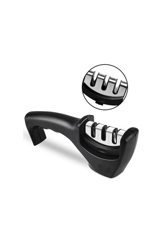 Kırmızı Üç Aşamalı Hızlı Elmas Tungsten Çelik Kalemtıraş Ev Mutfak Aracı