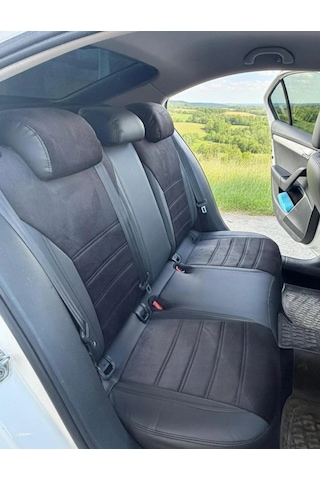 Skoda Octavia Optimal - Siyah Taytüyü - Siyah Deri - Özel Dikim
