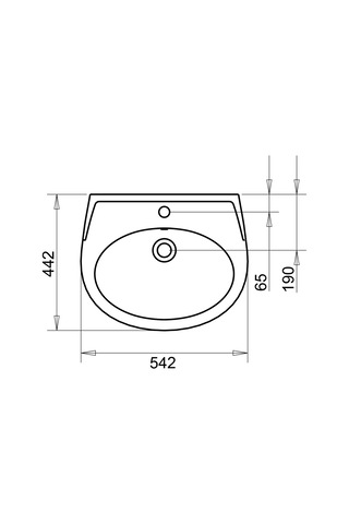 Polo Lavabo 45x55cm Turaser Diğer