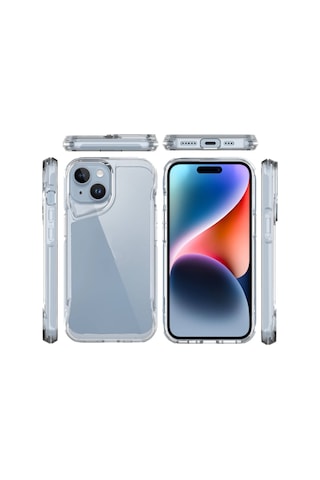 Apple Uyumlu iPhone 15 Plus Kılıf T-max Köşeleri Korumalı Kılıf