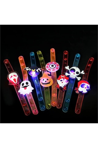 Halloween Hallowen Figürlü Bileklik Işıklı Diğer