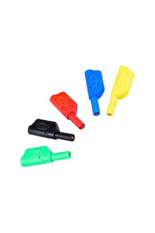 Ic-238e Banana Jak Korumalı Uç 4mm Cx-2074 Kırmızı