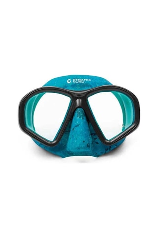 Dynamic Nord Dive Mask Mc 15 Iki Camlı Düşük Hacimli, Revo Ayna Efekti Lensli Dalış Maskesi Mavi