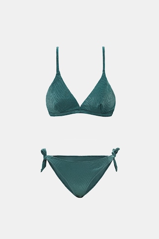Amarelle Bali Yeşil Dolgusuz Üçgen Bikini Takım Yeşil