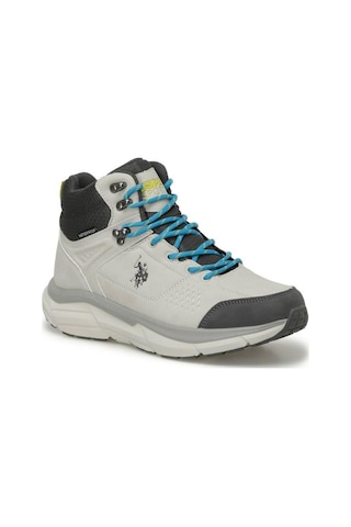 U.s. Polo Assn. Henry 4pr 101812292 Erkek Su Geçirmez Outdoor Bot Kırık Beyaz Gri Mavi 40-45 Gri