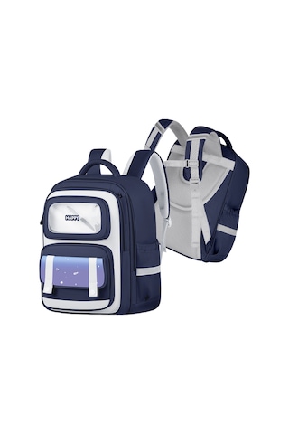 Sınır Ötesi İns Yeni Çantalar Rabub Okul Çantaları Çocuklar İlkokul 1-6. Sınıf Sırt Çantaları Yük Azaltma Sırt Çantası Toptan Kraliyet Mavisi On Parçalı İnce Rabb