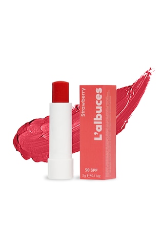 L'albuces Strawberry Lip Balm Dudak Nemlendirici SPF50
