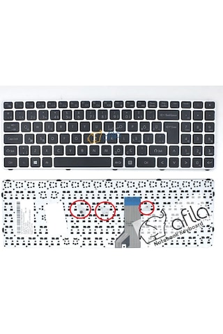 Grundig Uyumlu Gnb 1565 A1 I3 Notebook Klavyesi - Tuş Takımı / Siyah - T - 549351295