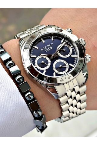 Jg. Polo Clup Jpc.1125 Erkek Kol Saati Gri 45419525