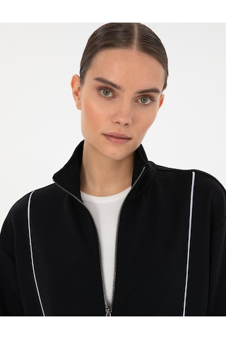 Pierre Cardin Kadın Siyah Hırka Örme 50309108-vr046 Siyah