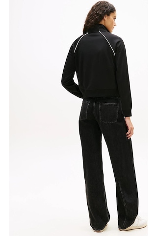 Tommy Hilfiger Tjw Amblemli Eşofman Üstü Kadın Siyah Sweatshirt Dw0dw21930bds-12812 Siyah
