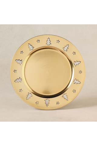 Karaca Home New Year Yılbaşı Tree Supla Gold 33 Cm Gold