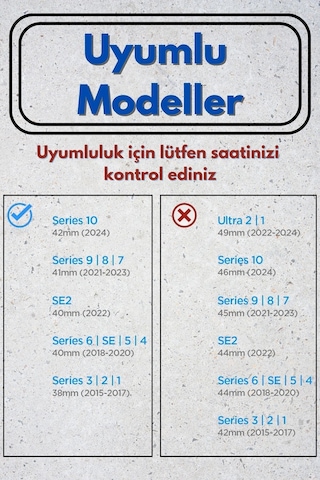 iOS Watch Uyumlu 3 4 5 6 7 8 9 Se 38 40 41mm Kalite Deri Kordon