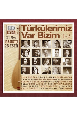 Türkülerimiz Var Bizim 1 ve 2 (2'li Box Set CD)
