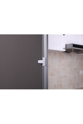 Portakal Safety Mandallı Buzdolabı Kilidi Beyaz