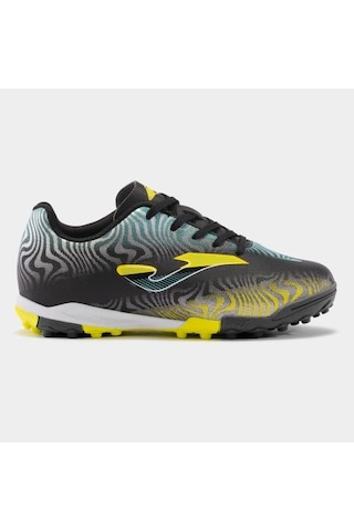 Joma Evolutıon Jr 2401 Black Turf Çocuk Halı Saha Ayakkabısı Siyah