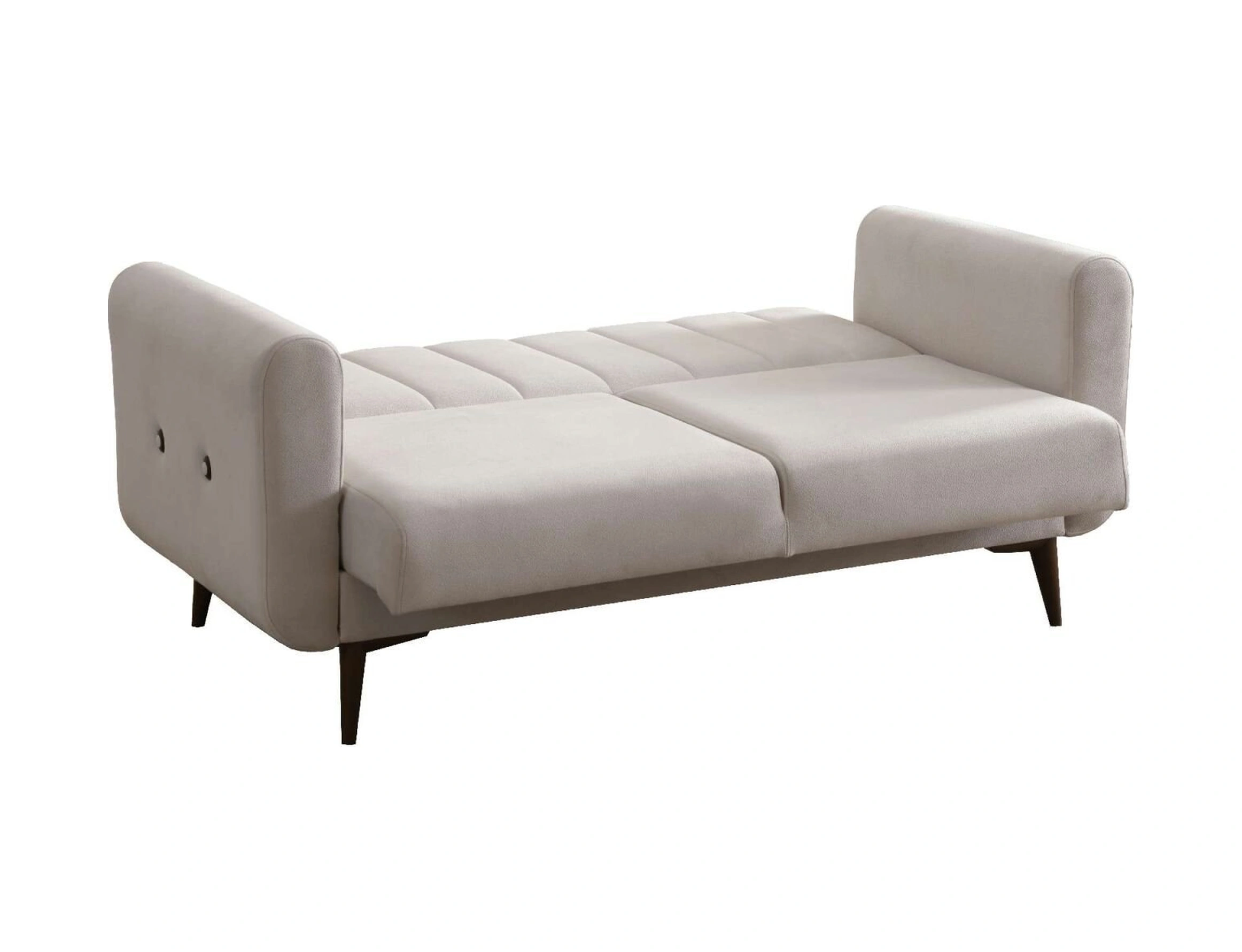 Bona 3'lü Koltuk - Ceviz Ayak Valebo-03 Bej