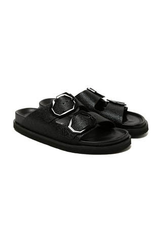 Terlik Kadın Diğer Galıa G106283 Genuins Vegan Black Siyah