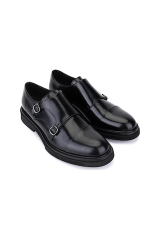 Giampiero Nicola Erkek Hakiki Deri Siyah Casual Ayakkabı 664 F46407a Erk Ayk Sk25-26 Nero Siyah