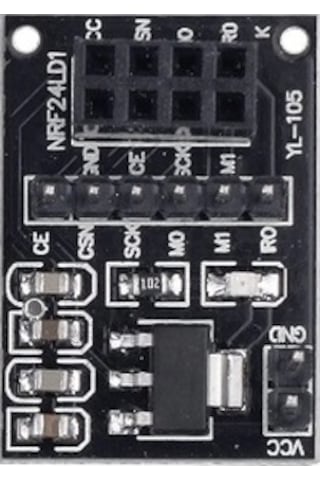 Nrf24L01 8Pin Kablosuz Modül Adaptörü - Nrf24L01 Adaptör