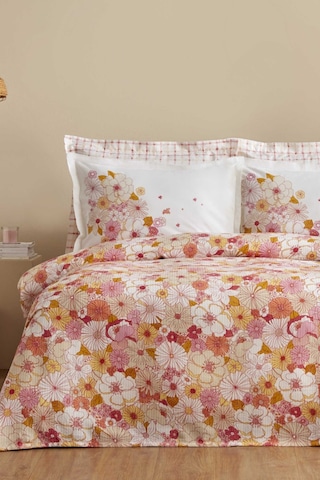 Karaca Home Pegy %100 Pamuk Tek Kişilik Pike Takımı Somon 200.22.12.0069