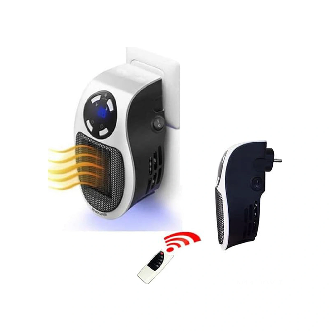 Youmex Beyaz Ev Ofis Mini Fırıncı: Düşük Enerji, 2 Seviye Isıtma, 1-12 Saat Zamanlayıcı, Led Ekran Ve Uzaktan Kumanda - Avrupa Standartı Classıc