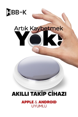 Hbb-k Plus Tag Android - Apple Uyumlu iOS Airtag Akıllı Takip
