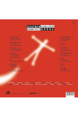 Ezginin Günlüğü - Hürriyete Doğru / Plak
