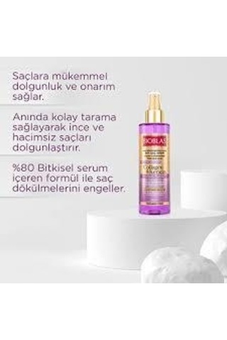 Bioblas Sıvı Saç Kremi Onarıcı Collagen Keratin 200 Ml