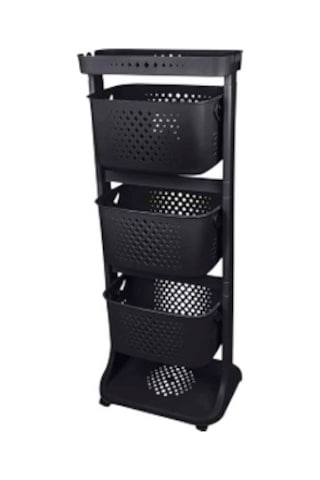 Üç Katlı Organizer Sepet - Sebzelik COSTP749S