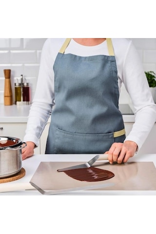 Ikea Lättbakad Pasta Ve Krema Spatulası 2'li Bej Krom