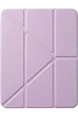 Ps Apple Uyumlu iPad Air 11 İnç M4 / M3 / M2 Tri Folding Standlı Kılıf - Lila Kapaklı Kılıf