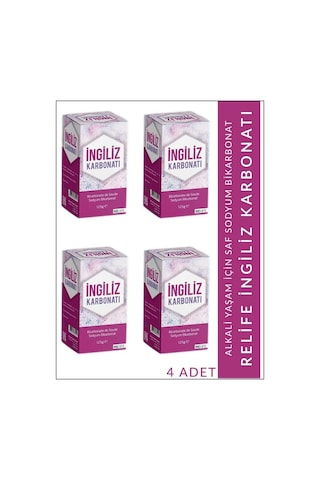 Re-Life İngiliz Karbonatı 4 x 125 G