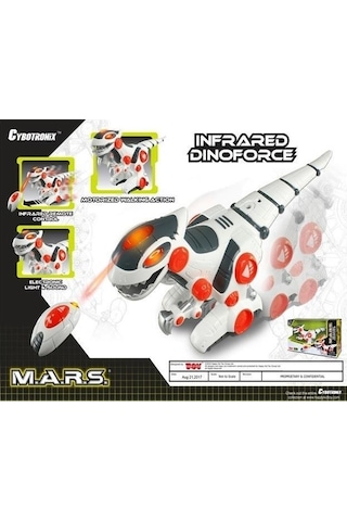 Kumandalı Dinazor M.a.r.s. Dinoforce Yürüyebilen Işıklı Robot Din
