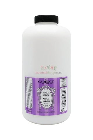 Cadence Su Bazlı Vernik 2000Ml Parlak Cadence Su Bazlı Vernik 2000Ml Parlak